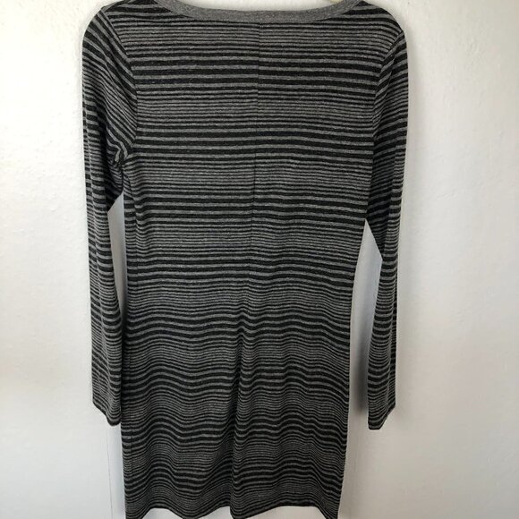 Three Dots T Shirt Striped Dress - Gorpcore - Picture 3 of 7